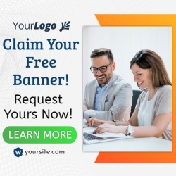 Claim Free Banner Ad